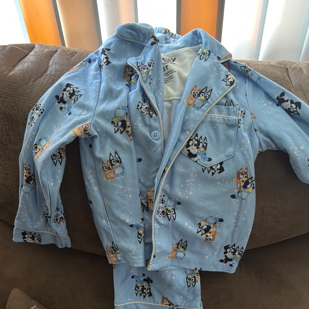 Bluey pajamas